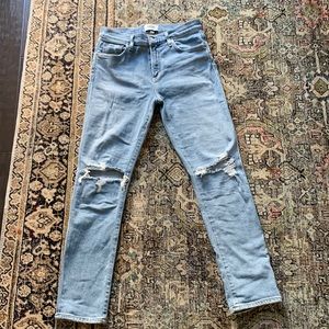 AGOLDE straight leg jeans size 26 (midrise)
